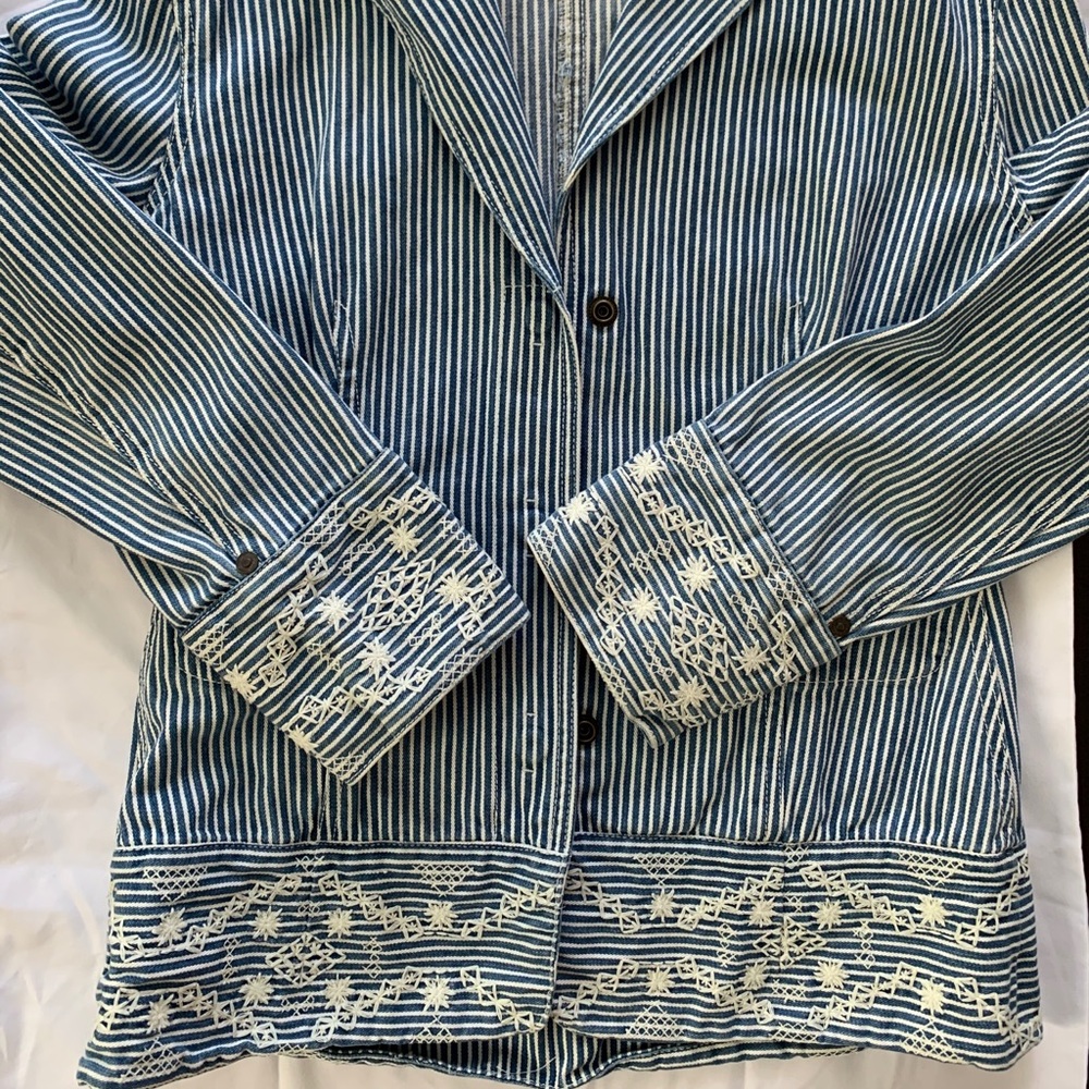 Jean blazer